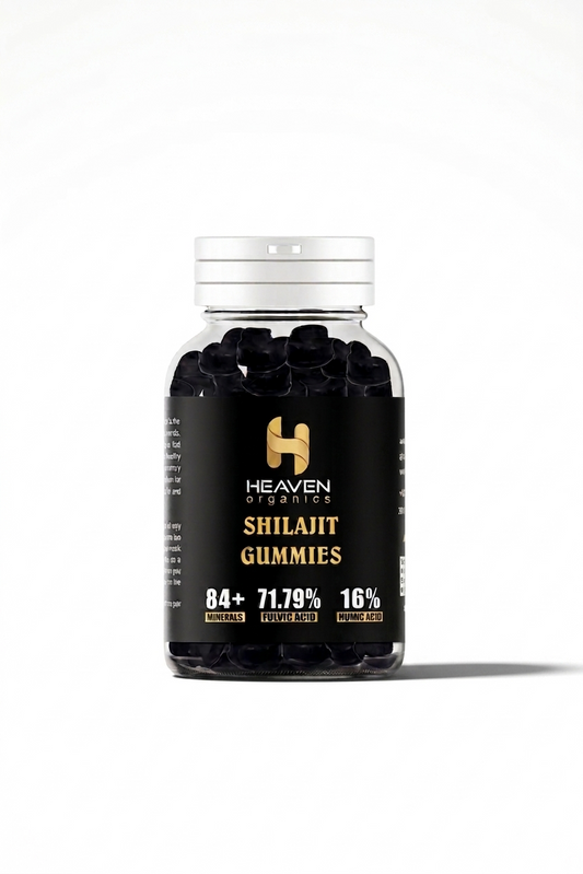 Pure Shilajit Gummies – Himalayan Mineral Supplement  | The Heaven Organics